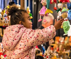 Find gifts for everyone on your list at the German Christmas Village in Baltimore. Photo courtesy of  the Village