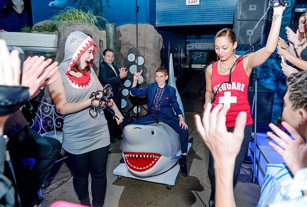 Bar mitzvahs on Long Island LI Aquarium