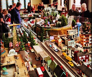 Check out the impressive Holiday Model Train Show. Photo courtesy of Barron Arts Center