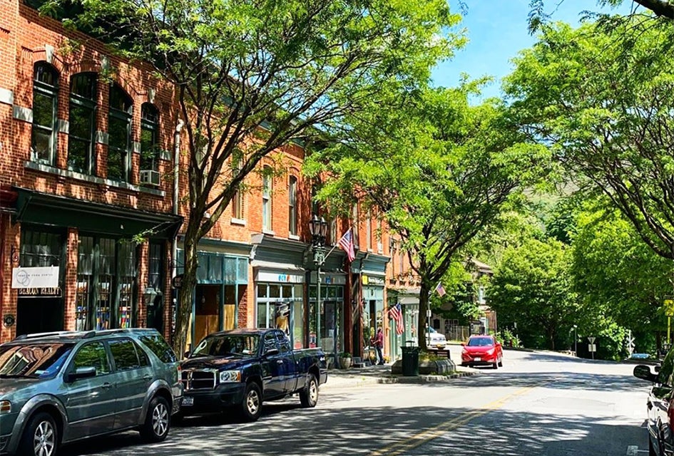 Beacon, New York, offers a picturesque Main Street to explore and plenty more family-friendly destinations. 
