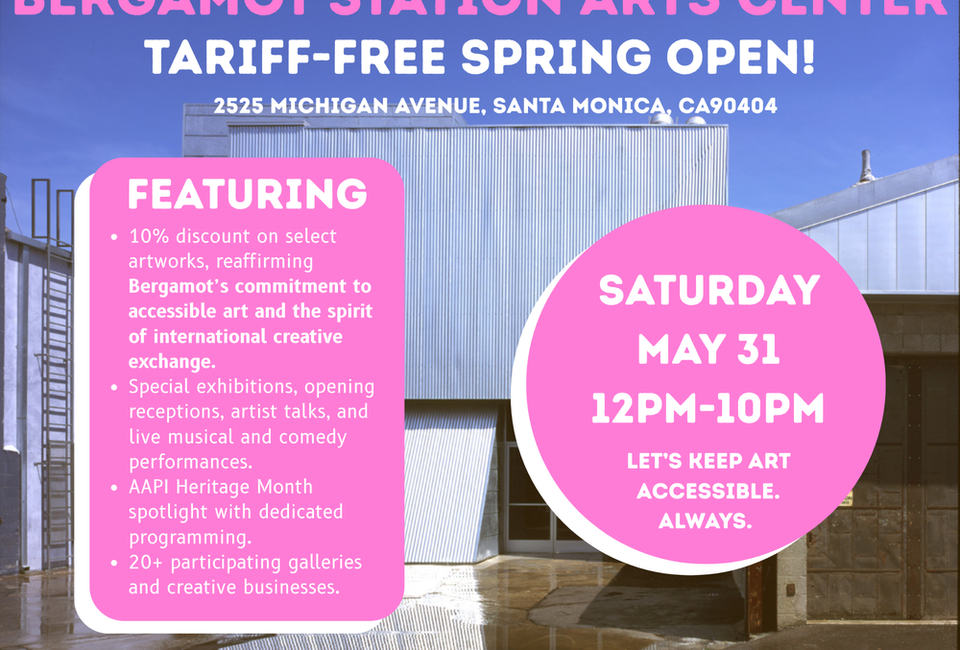 Bergamot Station Spring Open