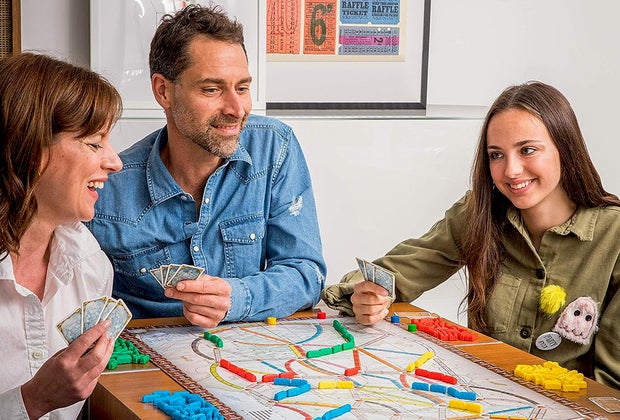 Ticket to Ride is a Best Board Games for Family Game Night