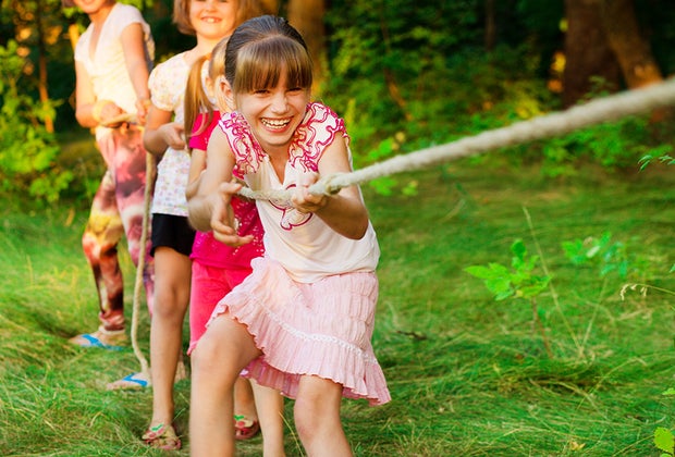 Classic Outdoor Games for Kids: Tug of War