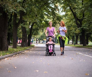 Fresh air is one of the best antidotes to a grumpy toddler or baby. Photo courtesy of Bigstock