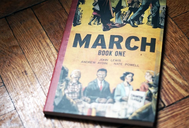 Black History Books for teens and young March Book One