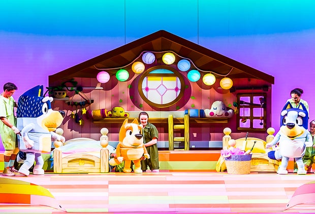 A scene from Bluey's Big Play