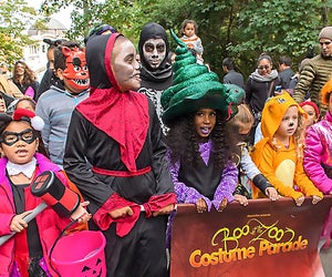 The Bronx Zoo celebrates Boo at the Zoo with family activities all October long. Photo by Julie Larsen Maher