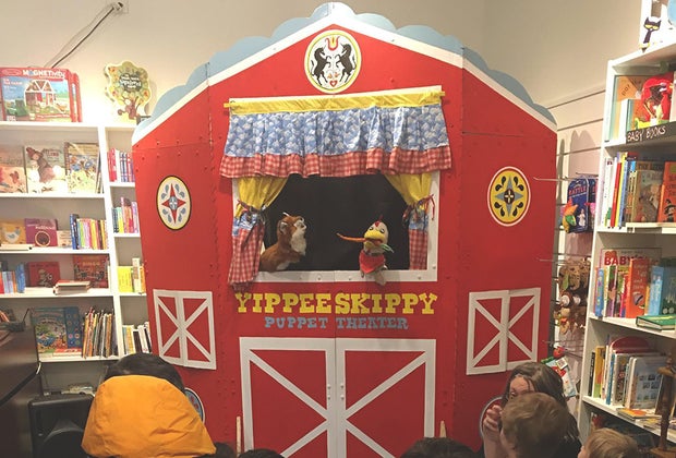 Puppet Theater at Book & Puppet in Easton, Pennsylvania