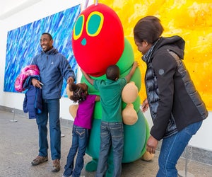 Have a hankering for the best things to do in Boston this March 2025? The Very Hungry Caterpillar Day photo courtesy of the Massachusetts Office of Travel & Tourism