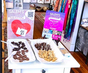 February 2025 means Valentine's Day and some sweet fun around Boston! Photo courtesy of Salem So Sweet