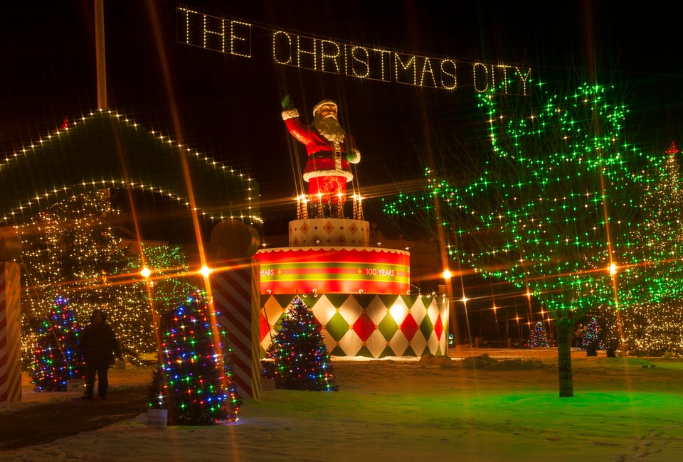 Holiday magic means it's time for the best things to do in Boston for December 2024! Taunton Christmas Lights photo by Samina Quareshi for the Massachusetts Office of Travel & Tourism