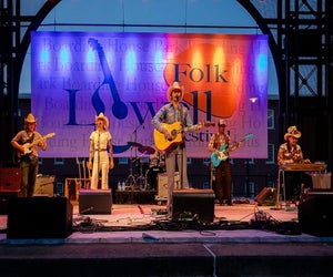 The streets of Lowell host the regions biggest folk festival in July 2025. Lowell Folk Festival photo courtesy of the Massachusetts Office of Travel & Tourism