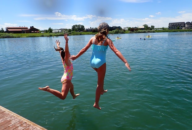 Glen Lake Rotary Park swimming: Bozeman with Kids