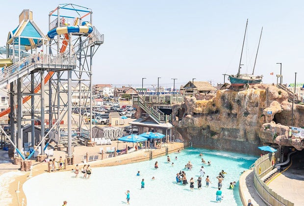 Visiting the Jersey Shore with kids: Breakwater Beach