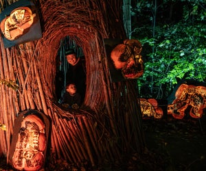 The Bronx Zoo hosts a pair of Halloween events, including the after-dark Harvest Glow. Photo by Terria Clay/courtesy of the Bronx Zoo