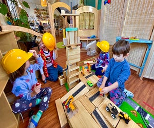 Green Hive is a Reggio Emilia-focused preschool in Williamsburg. Photo courtesy of the school