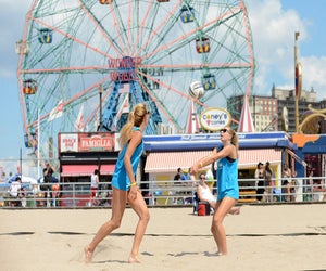 Hit the beach at Coney Island for the 5th Annual Brooklyn Beach Sports Festival. Photo courtesy of the event