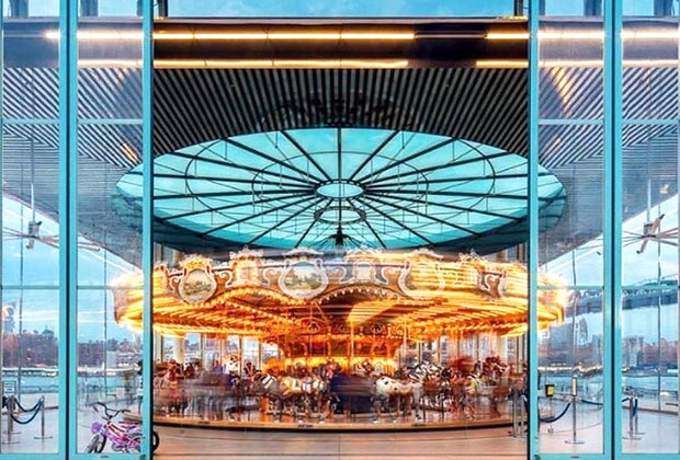 Birthday party places in Brooklyn for preschoolers and toddlers:  Jane's Carousel