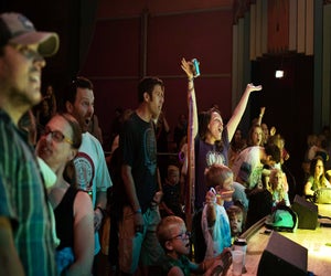 Get your groove on to the music of Phish at Brooklyn Bowl's Rock and Roll Playhouse. Photo courtesy of Brooklyn Bowl