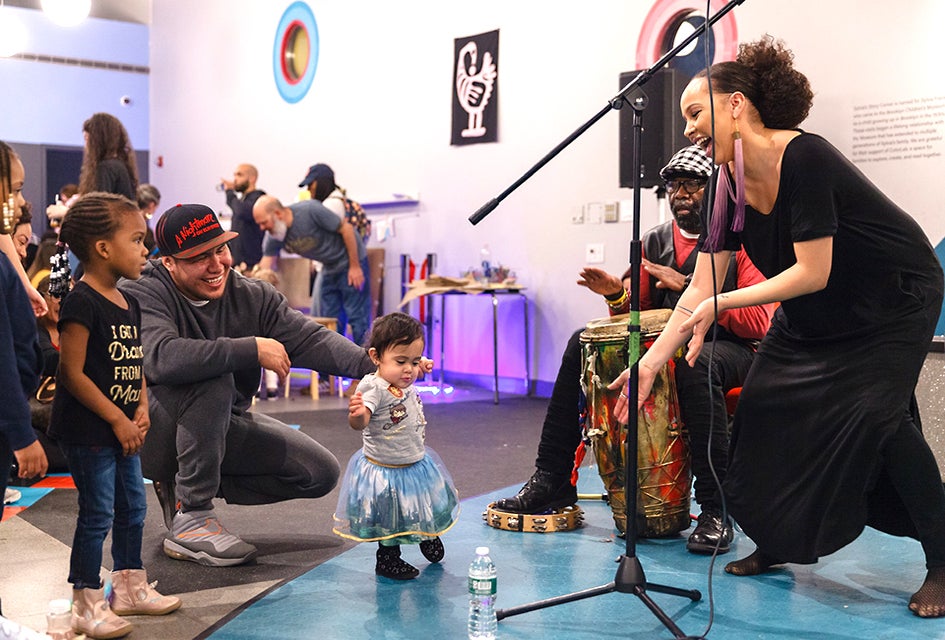 Journey through your imagination, dive into the past, and learn about black visionaries at the Brooklyn Children's Museum Black Future Festival. Photo courtesy of BCM