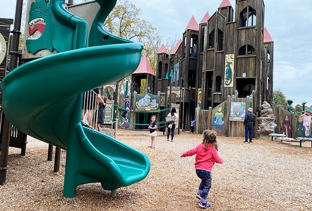 kids playing at Kids Castle Park