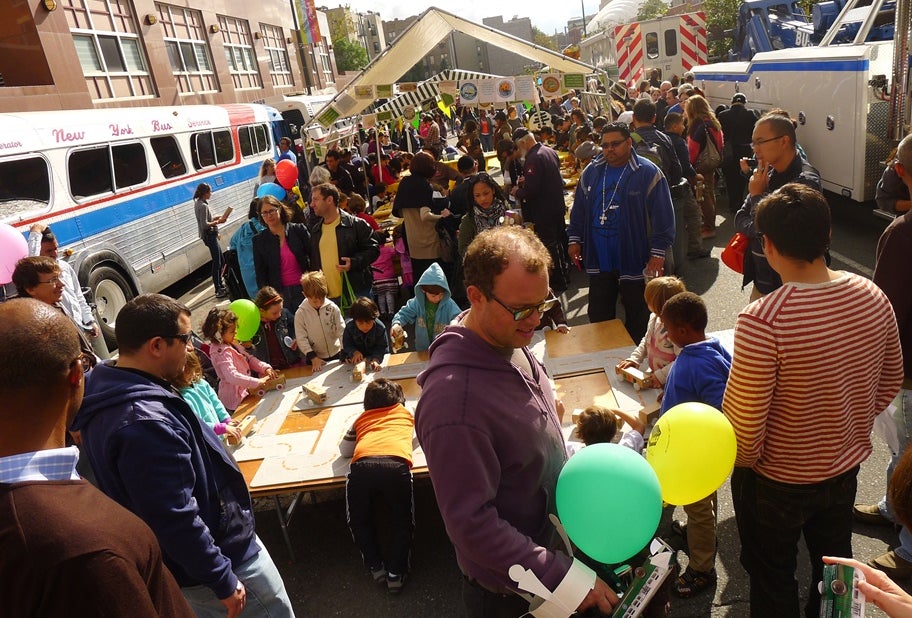 Annual Bus Festival in Brooklyn Bridge Park