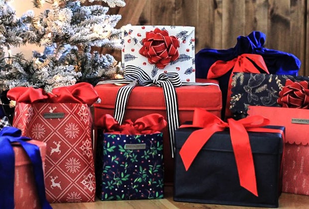 Everwrap reusable cloth bags and boxes