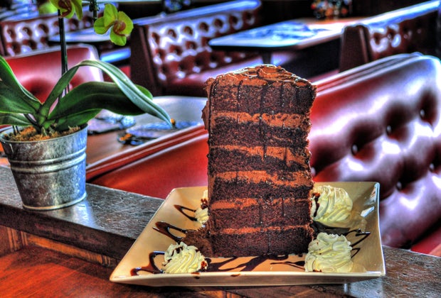 Over the Top LA Desserts to Treat (and Wow) Kids: Mile High Chocolate Cake at Paradise Cove
