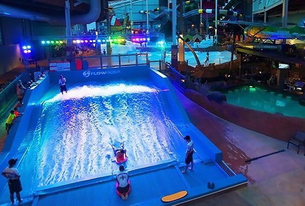 Aquatopia's Bombora FlowRider Indoor Water Parks