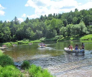 Camp Cayuga is a jam-packed Pennsylvania summer camp offering sports, circus arts, creative activities, and more. Photo courtesy of the camp