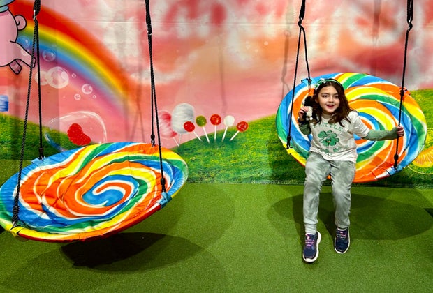 Candytopia DC candy swings