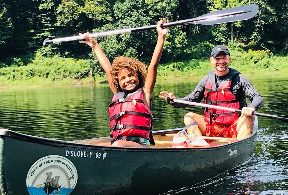 Canoe or swim in the many lakes and rivers in the Poconos. Photo courtesy of Pocono Mountains Visitors Bureau