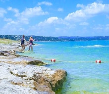 Canyon Lake in Texas has a great beach. Photo courtesy of beachcatchers.com