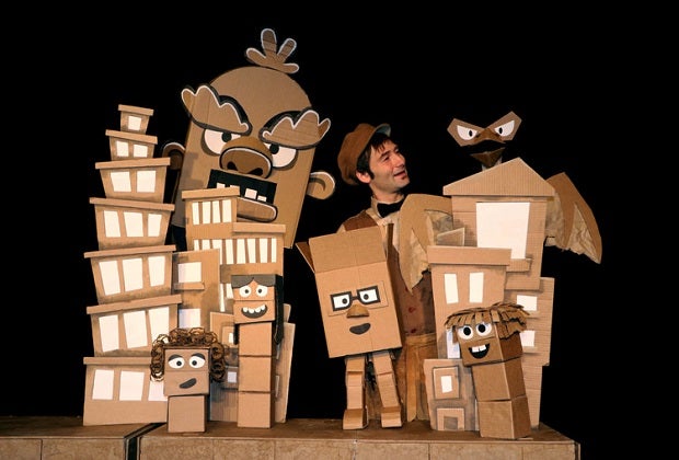 Cardboard Explosion!