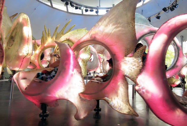 Carousels in NYC: The SeaGlass Carousel