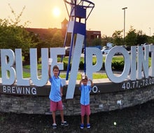 Catch an epic sunset at Blue Point Brewing Company. Photo by Jessica Hill