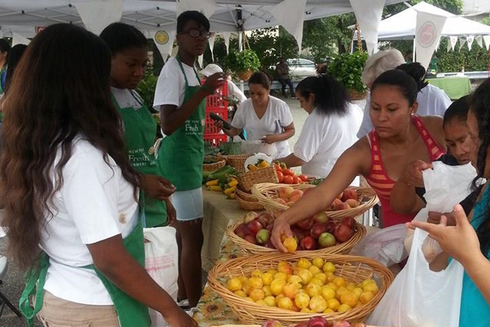 Sample the fresh produce at the New Cassel Farmers' Market, which is actually in Westbury.