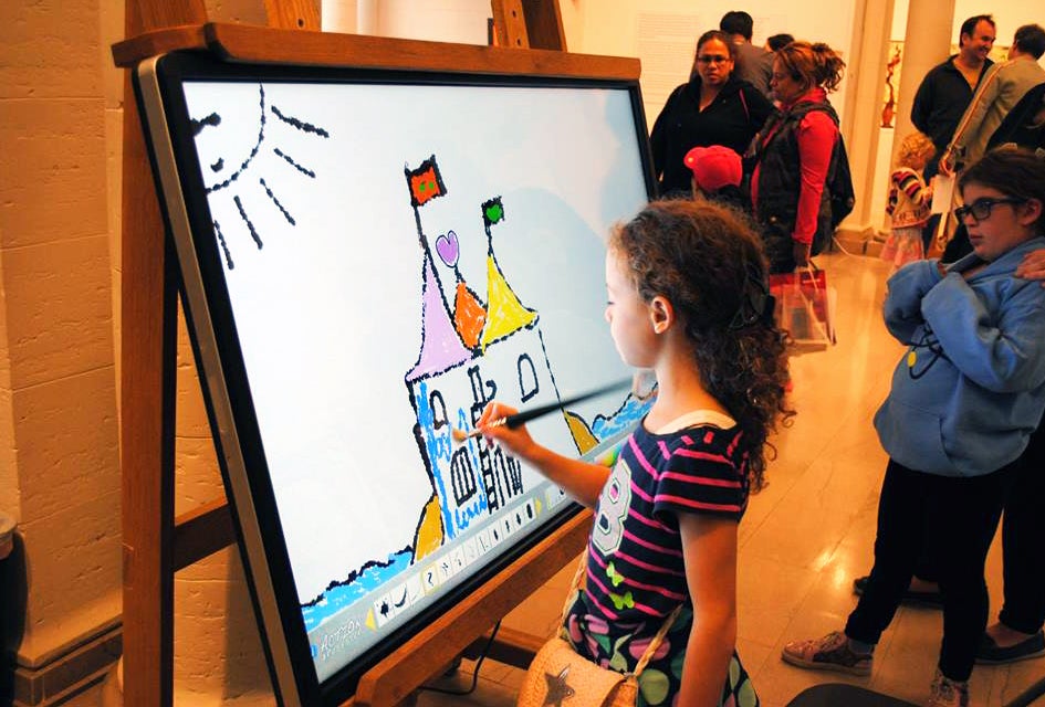 Free Things to Do With Kids in January on Long Island Celebrate creativity at the Heckscher Museum's Draw In! Winterfest. Photo courtesy of the Heckscher Museum of Art