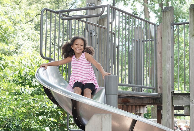Central Park with kids east 110th Street Playground