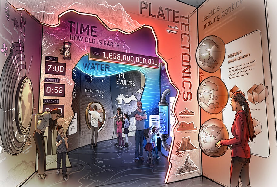 Fernbank Museum is getting major updates, like the new signature exhibit, Changing Earth, anticipated to open in 2027. Rendering courtesy of Fernbank Museum