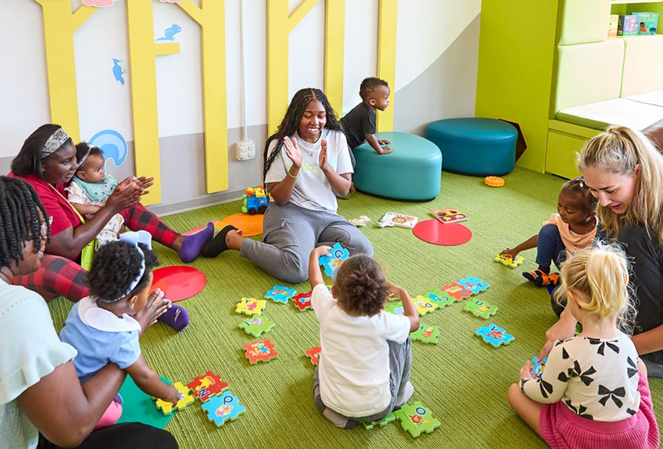 Hello Baby is a free indoor playground in Woodlawn. Photo courtesy of Hello Baby