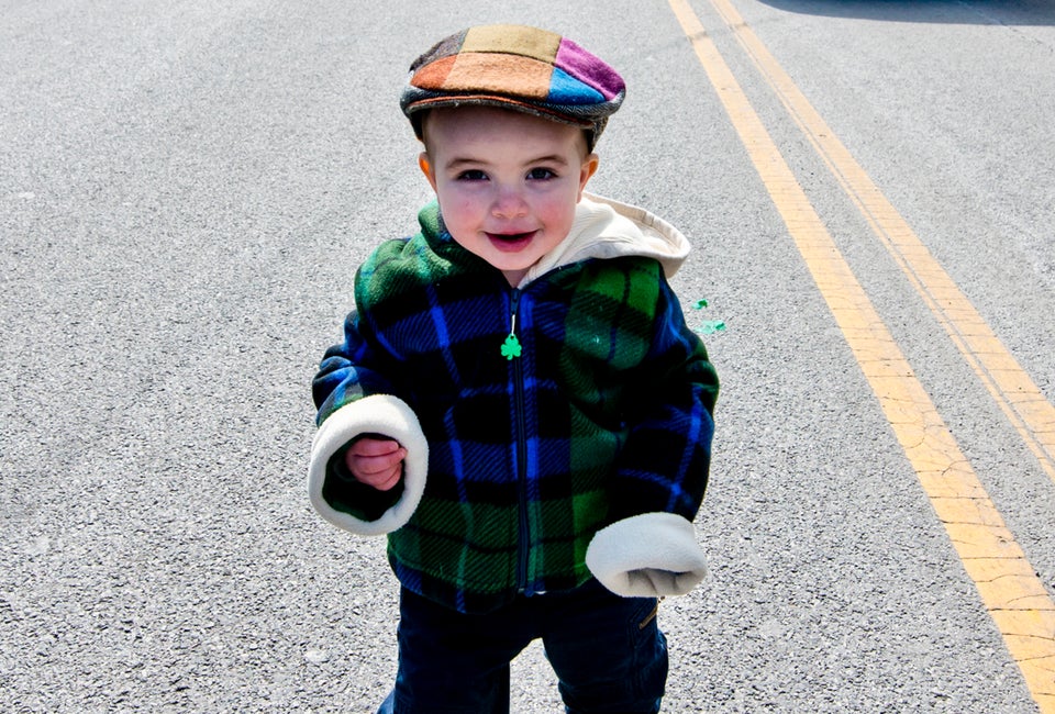 St. Patrick's Day 2022: Kid-Friendly Events and Parades in Chicago St. Patrick's Day parade in downtown Chicago, photo courtesy of U.S. Army Reserve Sgt. 1st Class Michel Sauret, (CC BY 2.0)
