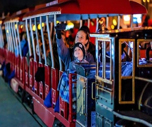 Try a Polar Express train ride this holiday season 2024. Photo courtesy of The Christmas Train in Alvin