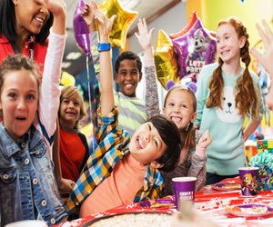 Kids love a birthday party filled with games and pizza at Chuck E. Cheese. Photo courtesy of Chuck E. Cheese