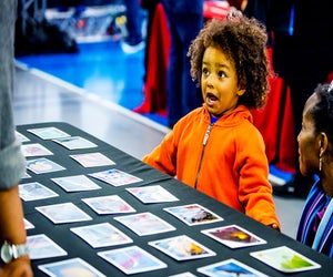 Explore free hands-on science experiments and exhibits at City of Science. Photo by Greg Kessler