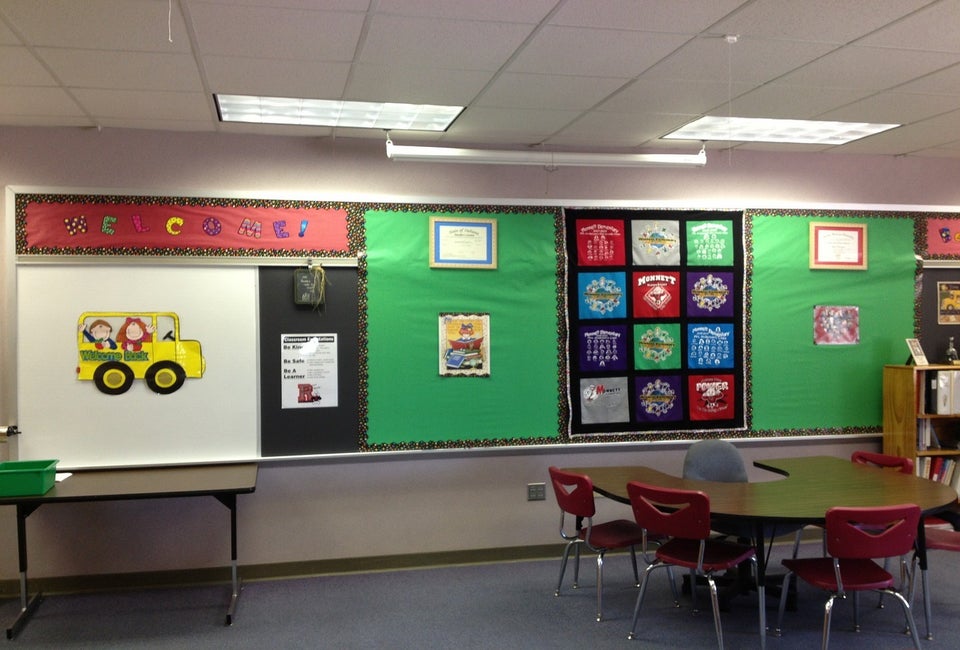 Classrooms will need to be rearranged to accommodate for at least 3 feet of space between desks. 