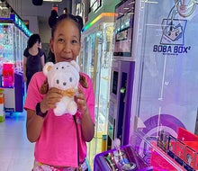 Whether you best the claw machines or not, everyone walks away a winner at Boba Box thanks to its drinks-and-treat packages. Photo by Jody Mercier