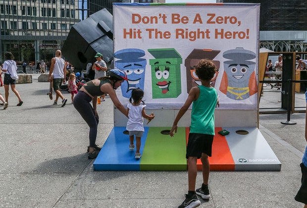Learn about recycling, and make a game of it!