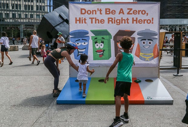 Learn about recycling, and make a game of it!