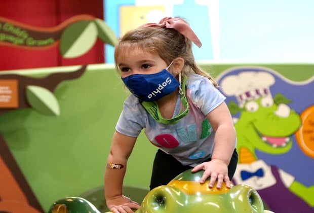 Children's museum of Manhattan girl playing in play space nyc birthdays